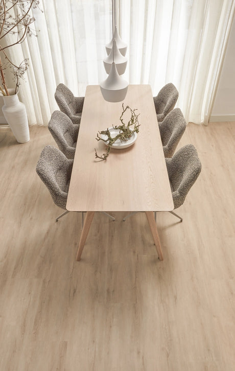 Floer Plak PVC Landhuis Rechte plank - Crème Eik