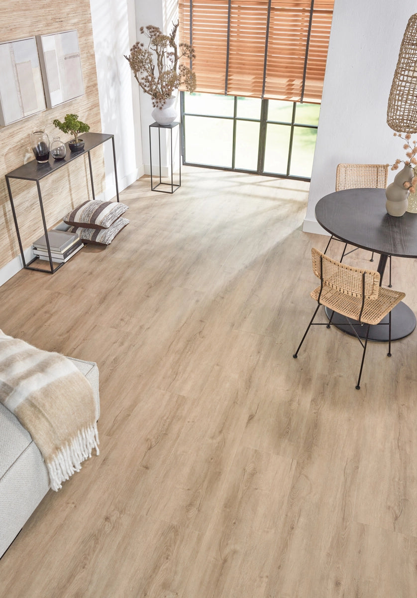 Floer Plak PVC Landhuis Rechte plank - Grijze Eik
