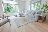 Floer Plak PVC Landhuis Rechte plank - Witte Eik