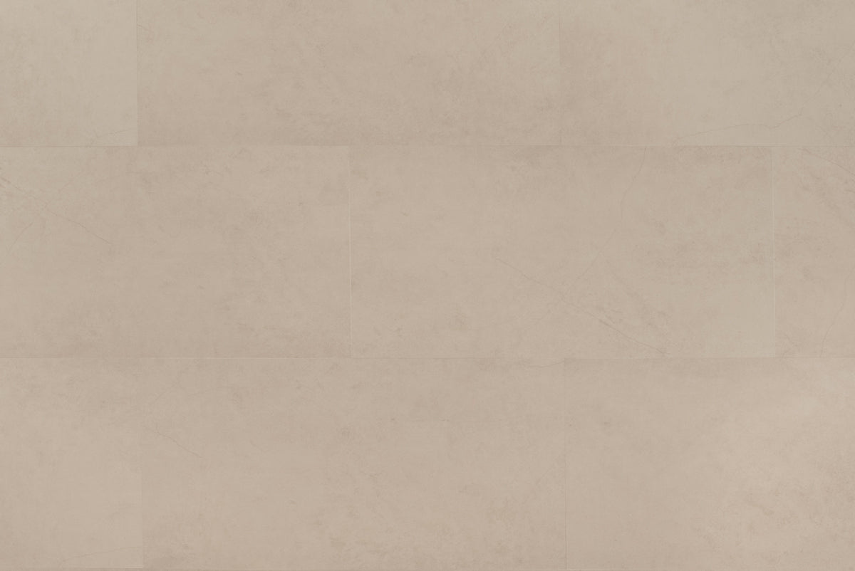 Floer Klik PVC Tegel - Betonlook Beige