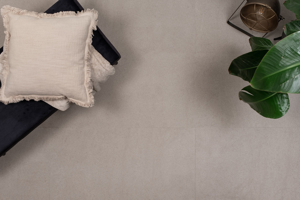 Floer Klik PVC Tegel - Betonlook Greige