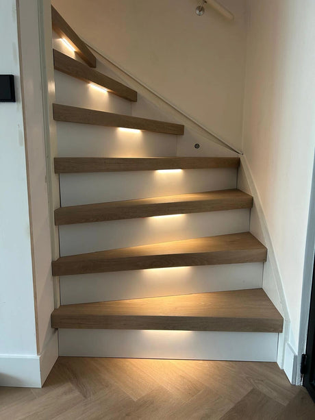 Floer Trap Overzettreden – Onbehandeld Eiken