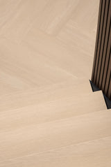 Floer Trap Overzettreden Plak PVC - Zand Eiken Ondertrede