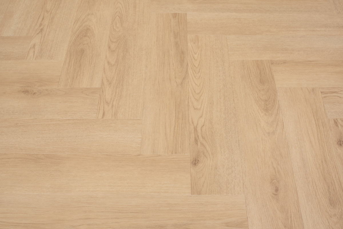 Floer Klik PVC Visgraat - Natuur Eiken
