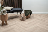 Floer Klik PVC Visgraat - Puur Eiken