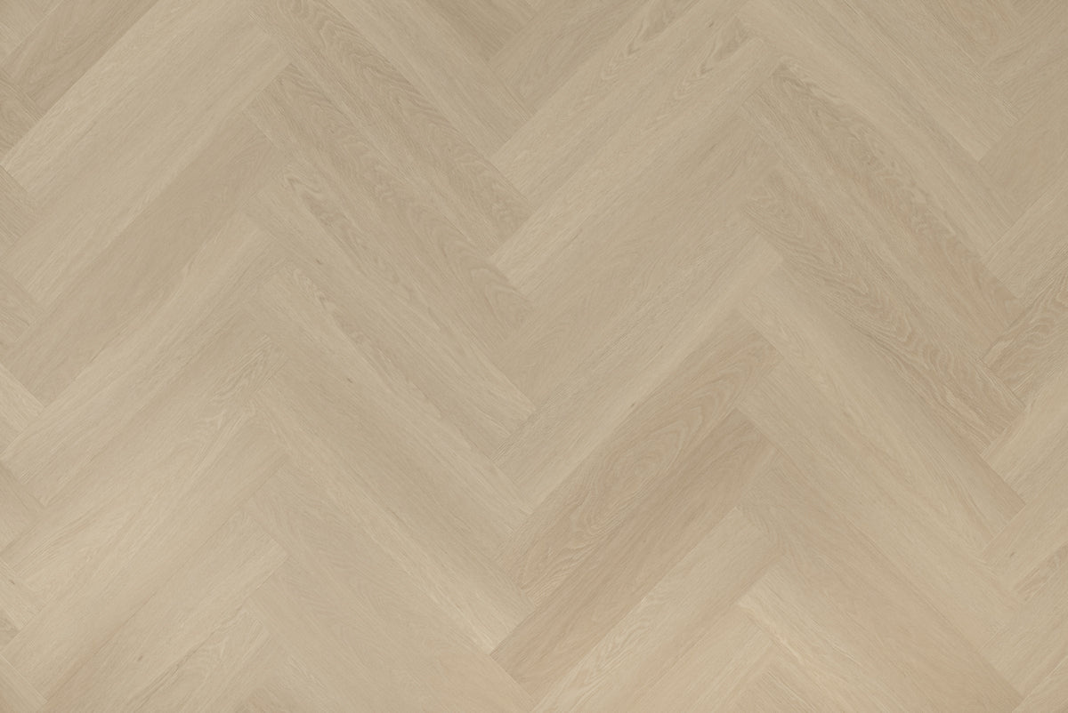 Floer Plak PVC Visgraat - Beige Eiken