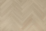 Proefstaal Floer Visgraat PVC – Beige Eiken