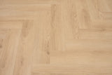 Proefstaal Floer Visgraat PVC – Natuur Eiken