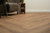 Floer Klik PVC Walvisgraat - Narwal Nootbruin