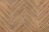 Proefstaal Floer Walvisgraat PVC – Narwal Nootbruin