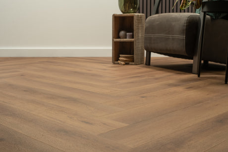 Floer Walvisgraat PVC – Narwal Nootbruin