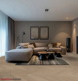 Hoomline Klik PVC Fusion Superior V4 Gotham Oak Visgraat - Flax 1075129