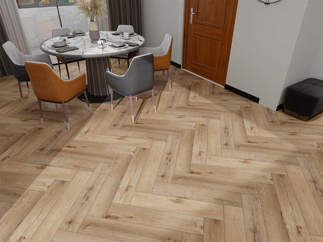 Calitex Kaschmir Oak Visgraat Klik PVC