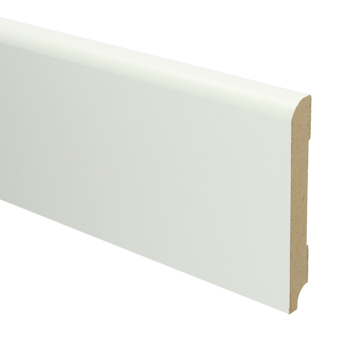 MDF Koloniale plint 120x15 wit voorgelakt RAL 9010