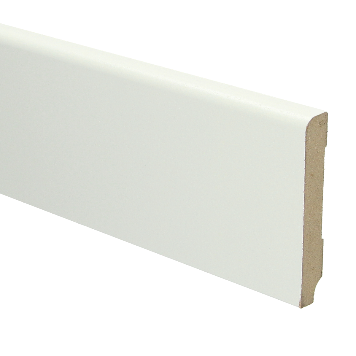 MDF Koloniale plint 90x15 wit voorgelakt RAL 9010