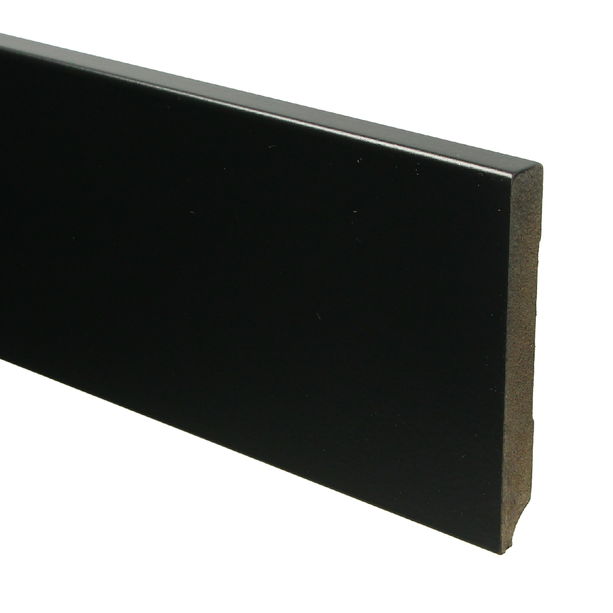 Moderne Plint MDF  120x15 RAL 9005