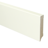 Moderne Plint MDF 90x18 RAL 9010 Zuiver Wit