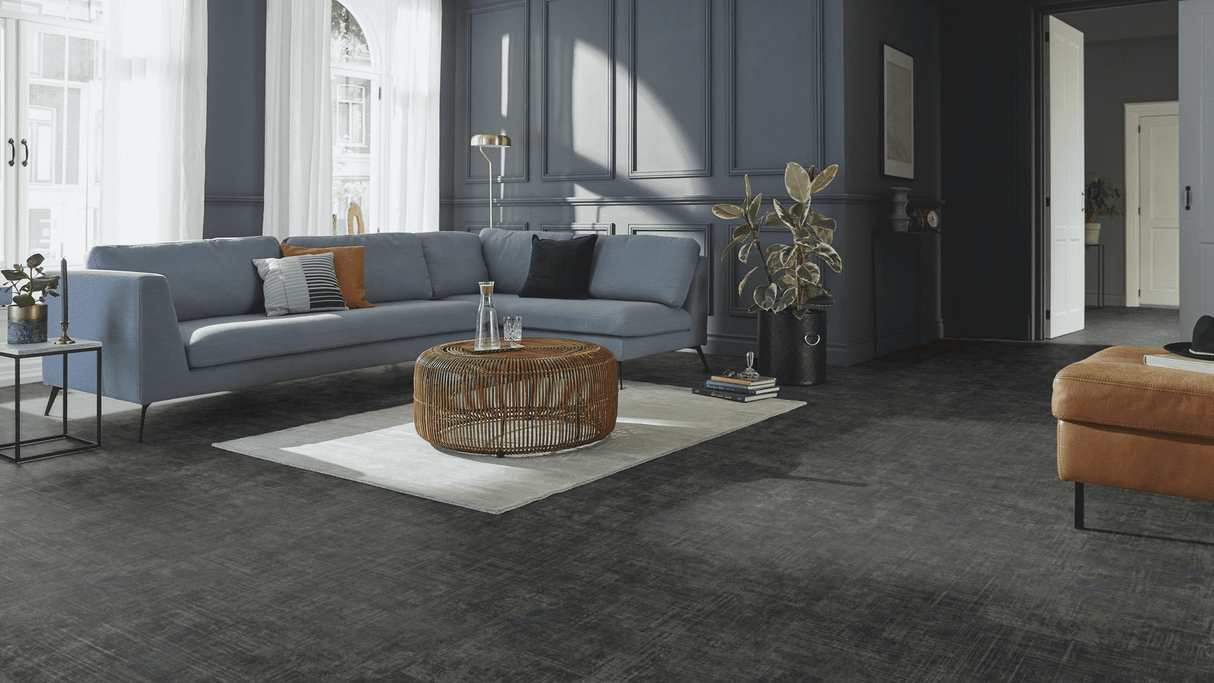 mFLOR Plak PVC Abstract Tegel - Chocolate Black 53121