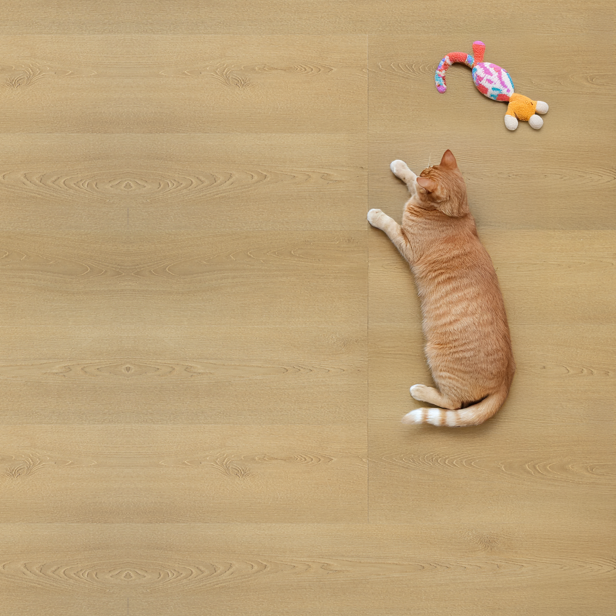 Mira Silva Rechte plank Click Smokey Beige Oak