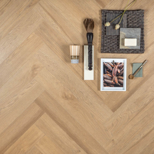 Otium Klik PVC Herringbone SPC Rigid Visgraat - Lux