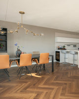 mFLOR Plak PVC Parva Broad Leaf Rechte plank - Dark Sycamore 40813