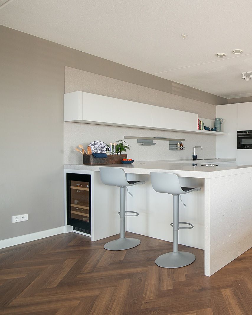 mFLOR Plak PVC Parva Broad Leaf Rechte plank - Dark Sycamore 40813