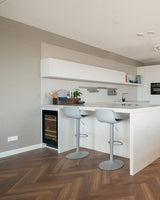 mFLOR Plak PVC Parva Broad Leaf Rechte plank - Dark Sycamore 40813