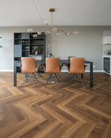 mFLOR Plak PVC Parva Broad Leaf Rechte plank - Dark Sycamore 40813