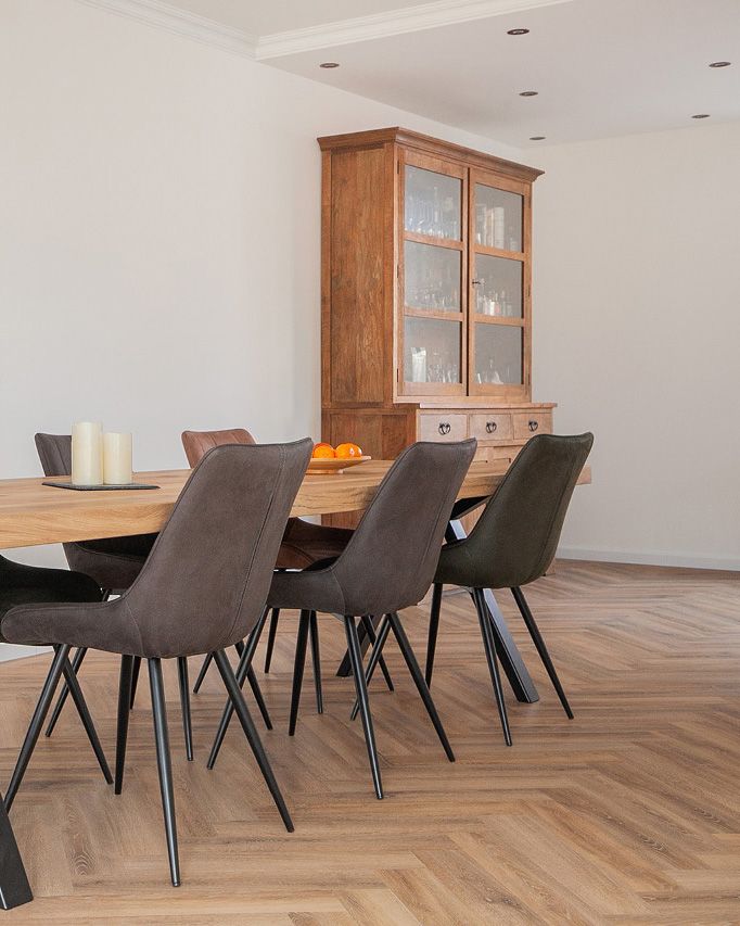mFLOR Plak PVC Parva Oak Visgraat - Piedmont 41214