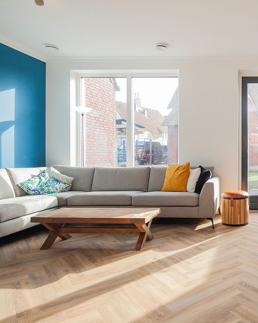 mFLOR Plak PVC Parva Oak Visgraat - Piedmont 41214