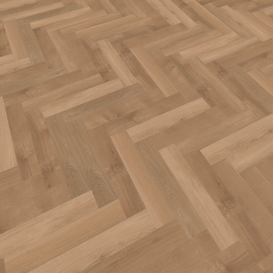 mFLOR Plak PVC Parva Broad Leaf Visgraat - Pure Sycamore 40822