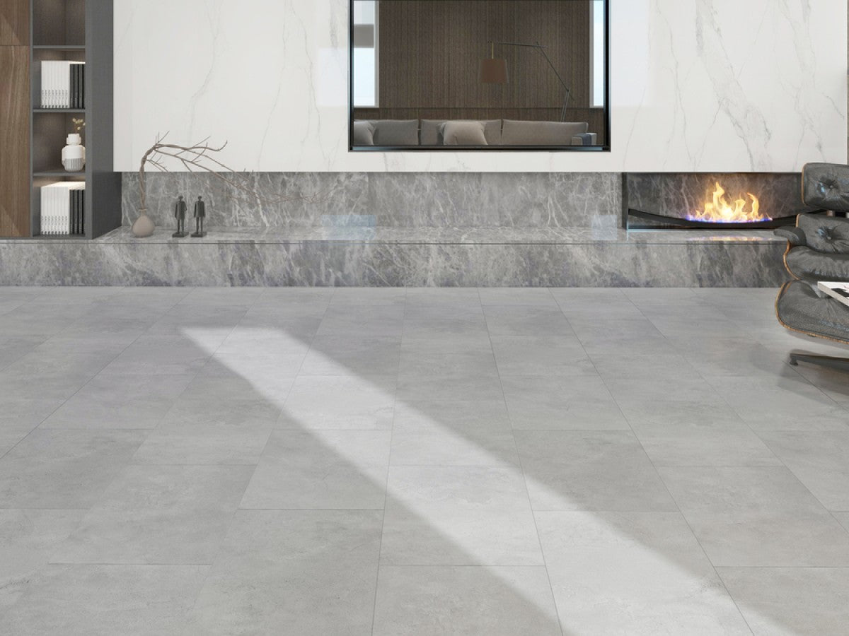 Calitex Klik PVC Concrete Tegel - Light