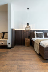 COREtec Klik PVC Naturals 1200+ Rechte plank - Bark 50 LVPE 856