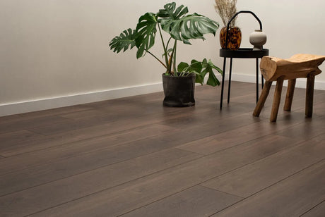 Floer Laminaat Authentiek Rechte plank - Zwart Geolied