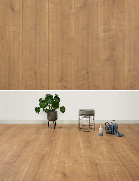 Floer Laminaat Landhuis Robuust Rechte plank - Natuurlijke Eik
