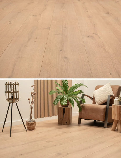 Floer Laminaat Landhuis Robuust Rechte plank - Pure Eik