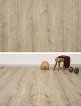 Floer Laminaat Landhuis Robuust Rechte plank - Warmgrijze Eik