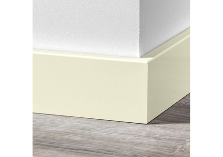 MDF Moderne plint 70x15 voorgelakt RAL 9001