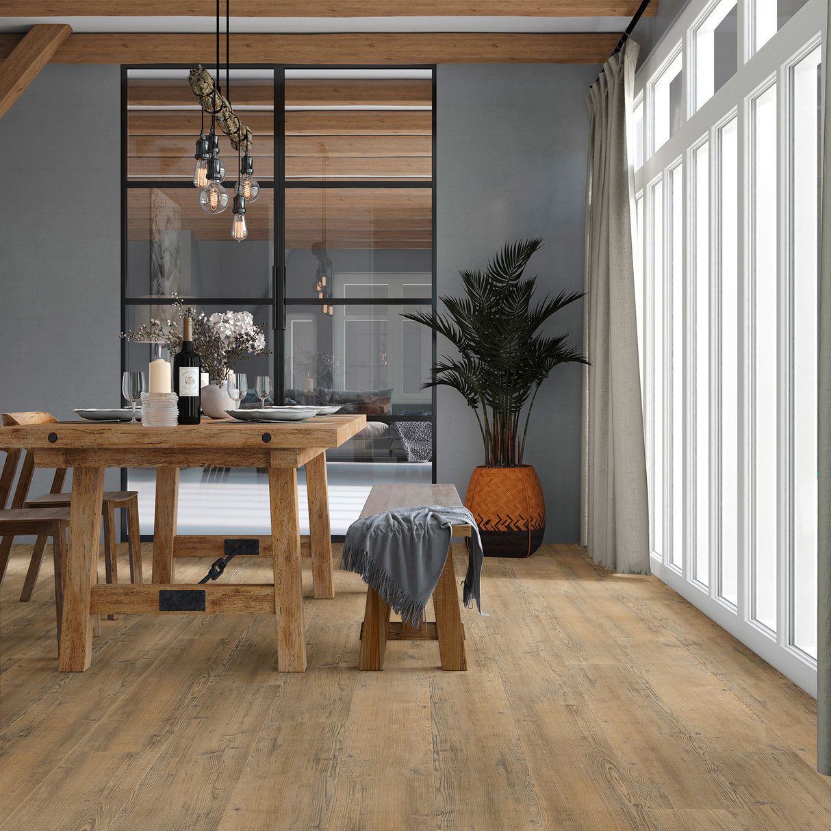 Vivafloors Klik PVC 4200 serie Rechte plank - 4203