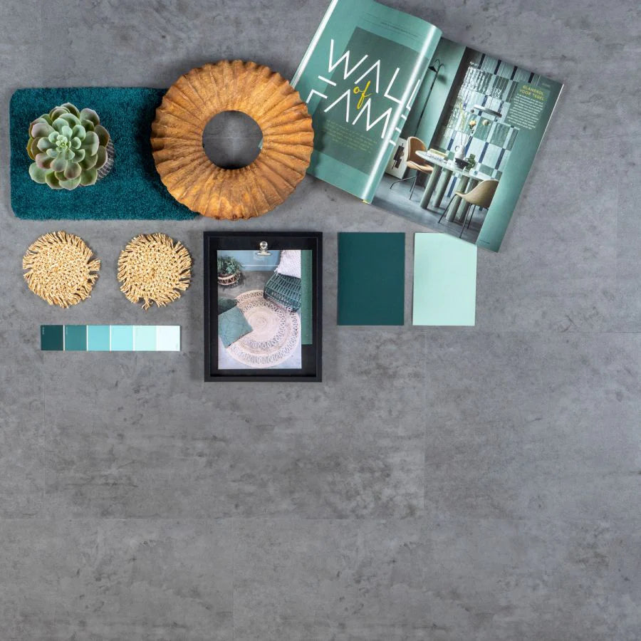 OTIUM Plak PVC Tile Dryback Tegel - Kilimanjaro