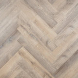 Otium Plak PVC Herringbone Dryback Visgraat - Mist